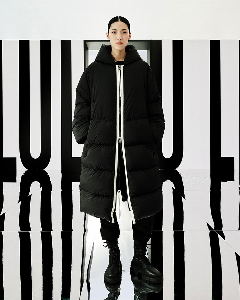 moncler and lulu li transform AI explorations into puffer capsule collection