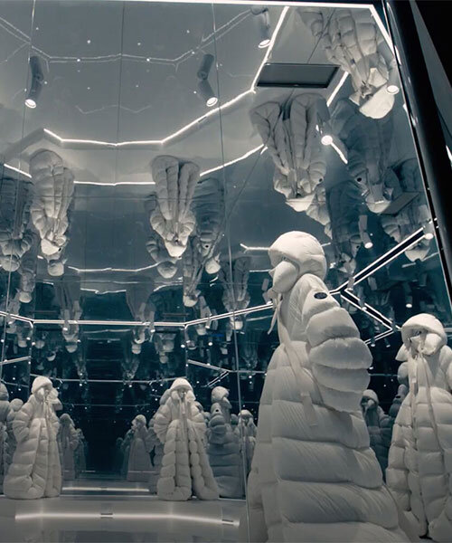 moncler and lulu li transform AI explorations into puffer capsule collection