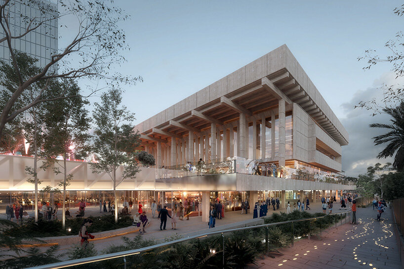 OMA and WITH unveil design for the renovation of heritage-listed perth concert hall