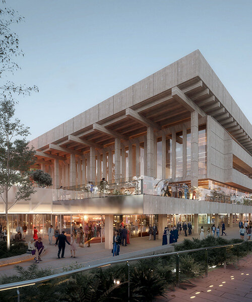 OMA and WITH unveil design for the renovation of heritage-listed perth concert hall