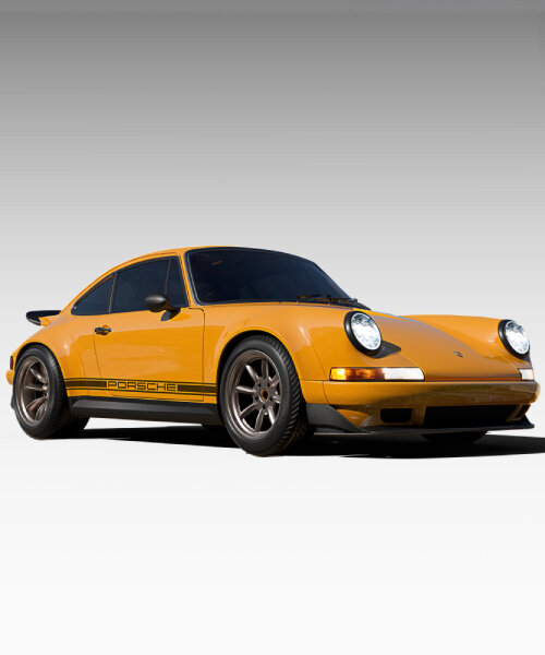 theon design restores porsche 964 carrera as ‘R’ car with carbon fiber throughout the vehicle