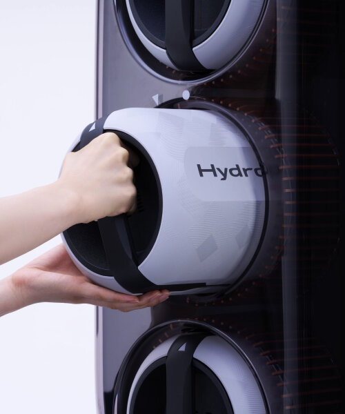 portable hydrogen cartridges by toyota can supply energy to cars and outdoor appliances