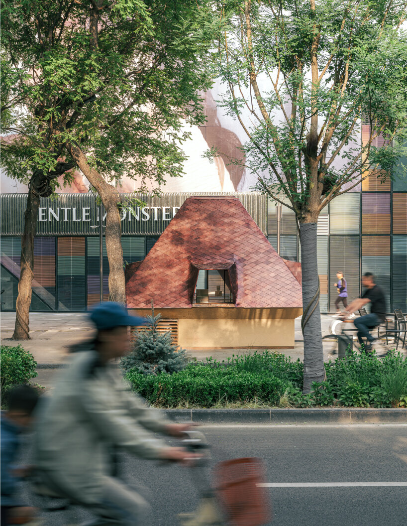 Una serie de pabellones reutilizables de Kooo Architects difunde la cultura del té en el centro de Beijing