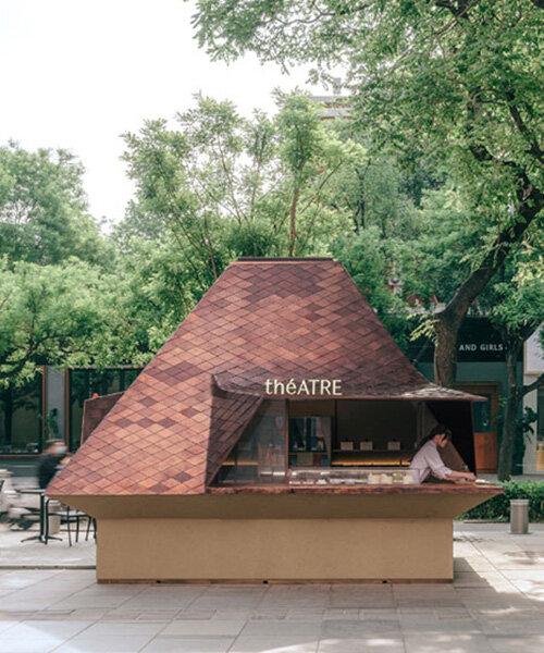 series of reusable pavilions by kooo architects spreads tea culture in downtown beijing