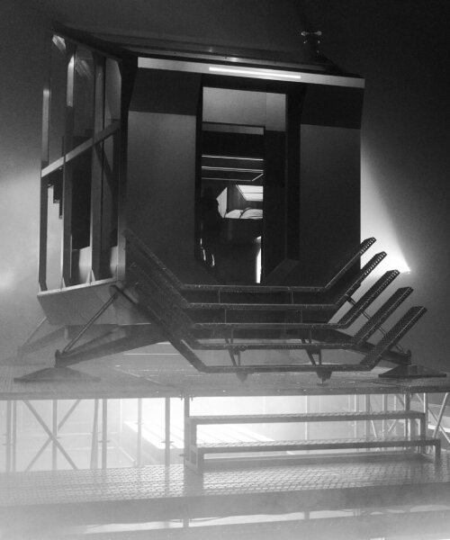 rick owens and moncler introduce charlotte perriand-inspired demountable steel refuge