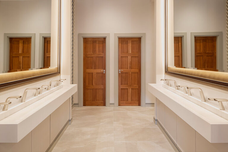 the splash lab challenges washroom designs with fast-flowing creativity