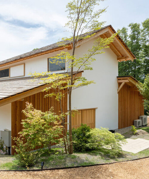 wooden windows transform residence by sobokuya inc. into gallery of japanese landscapes