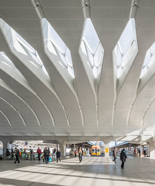 woods bagot renovates edwardian sydney central station with luminous addition