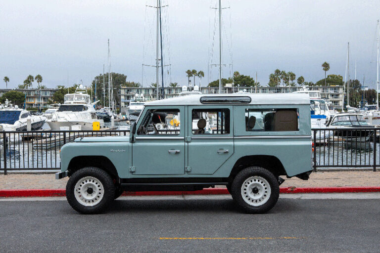 zero labs electrifies classic land rover, celebrating retro design with ...