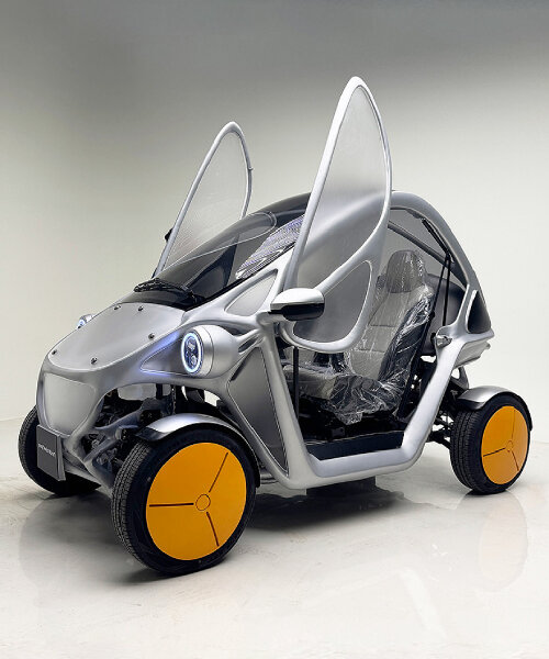 3D printed micro metal car ‘robo-EV’ has AI that can detect driver’s mood and console them