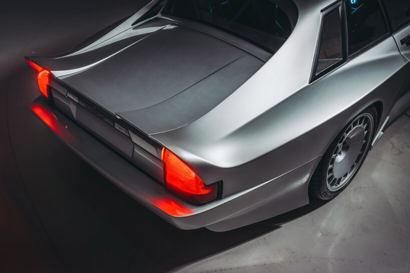 for the Super-GT car, TWR brings over the reshaped Jaguar XJS’ flying buttresses