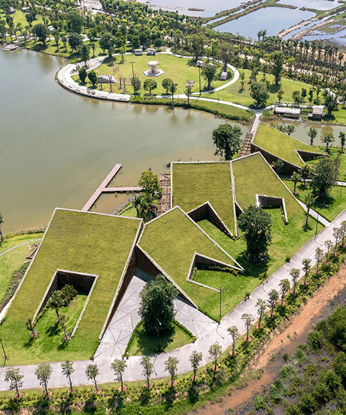 cascading gardens flow into open hilltop spaces by MIA design studio in vietnam