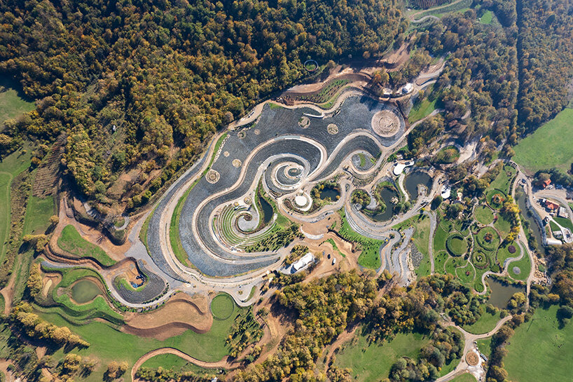 van gogh’s starry night blossoms through lavender fields for bosnian retreat landscape