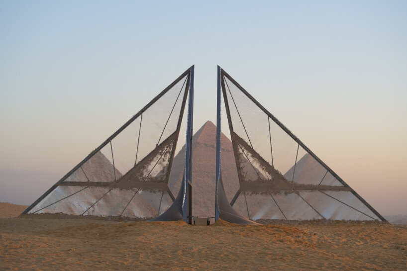 interview : la sculpture pyramidale de Nassia Inglessis fusionne l'humain et l'élémentaire pour toujours, c'est maintenant