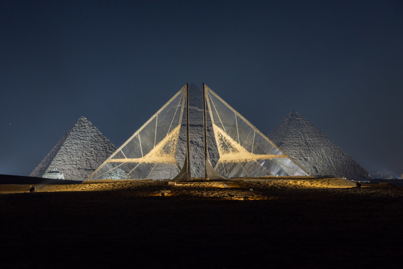 interview : la sculpture pyramidale de Nassia Inglessis fusionne l'humain et l'élémentaire pour toujours, c'est maintenant