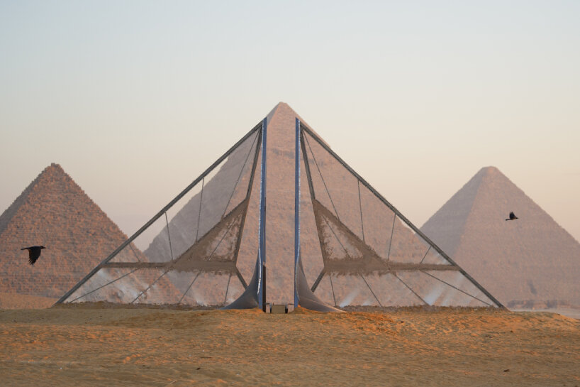 interview : la sculpture pyramidale de Nassia Inglessis fusionne l'humain et l'élémentaire pour toujours, c'est maintenant