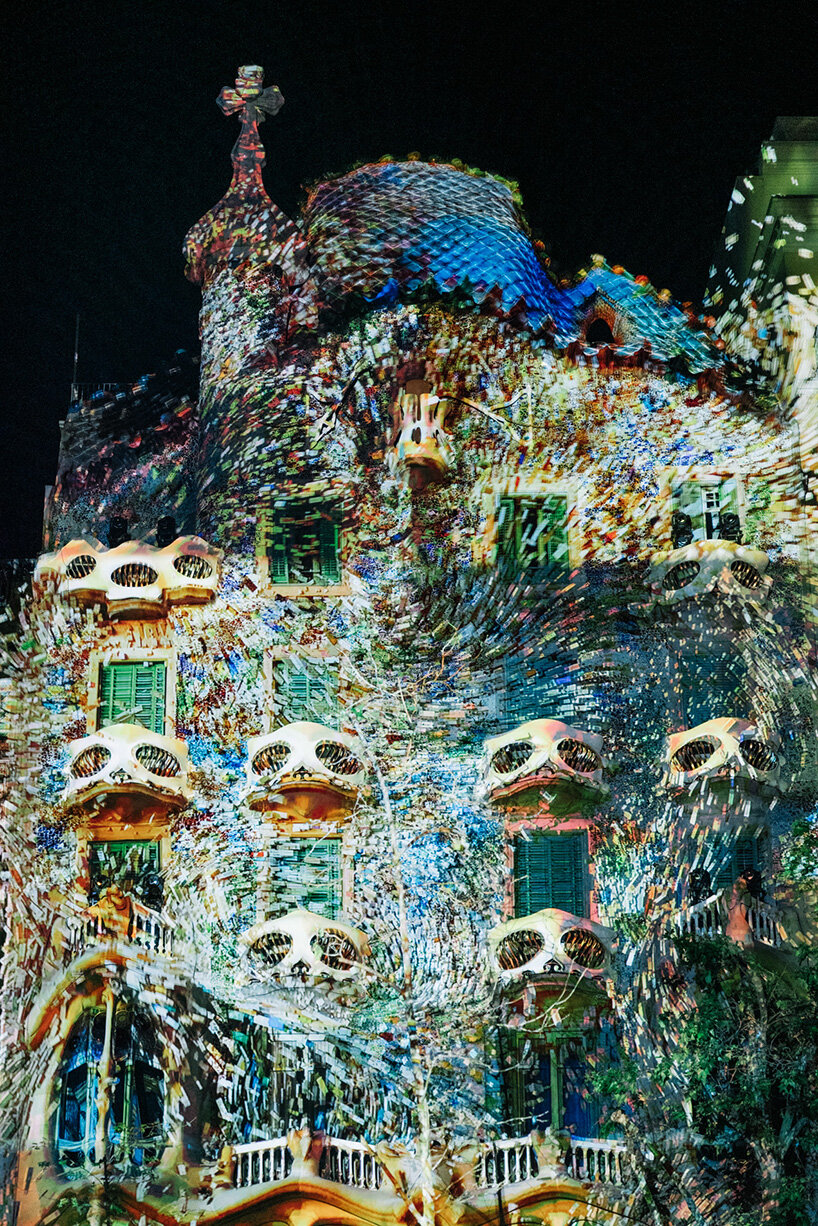 quayola to transform gaudi’s casa batlló facade with arborescent digital mapping projection