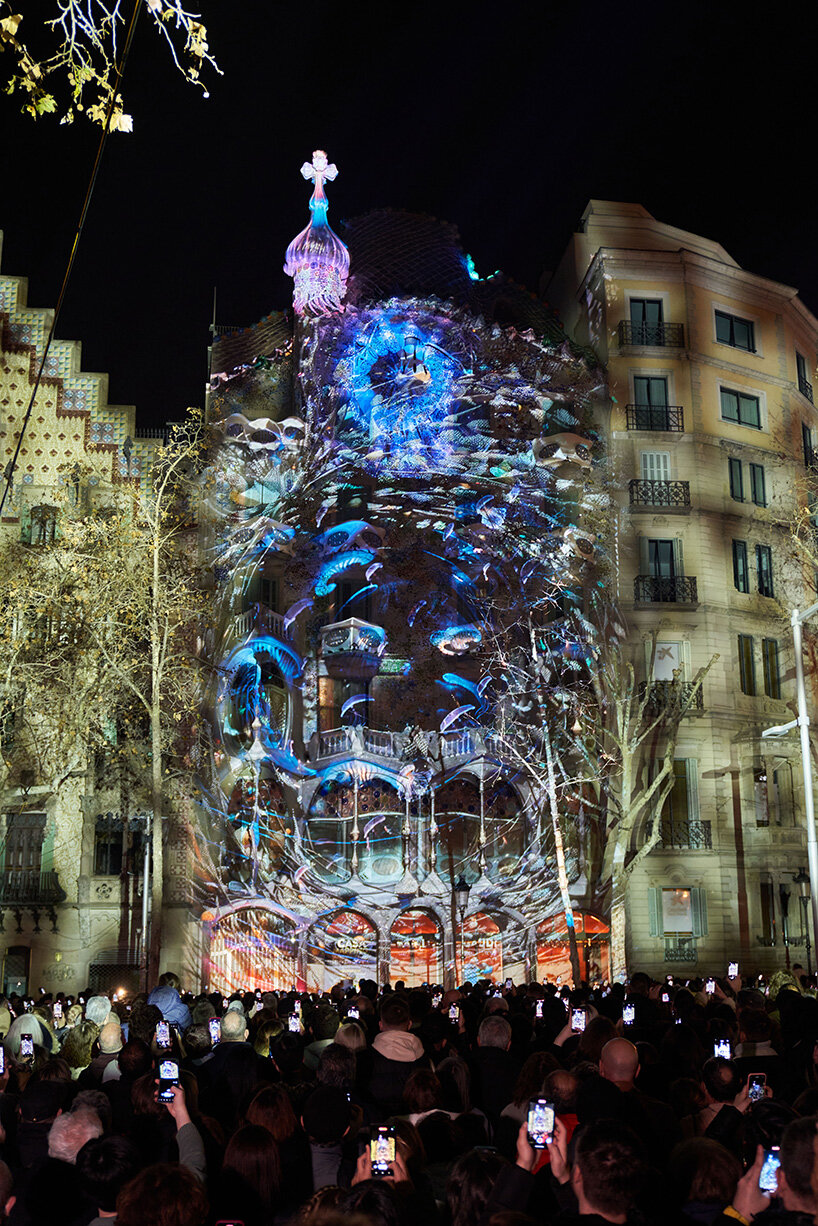 quayola to transform gaudi’s casa batlló facade with arborescent digital mapping projection