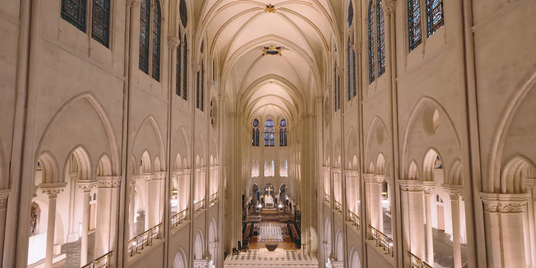 notre-dame cathedral opens in paris five years after the fire