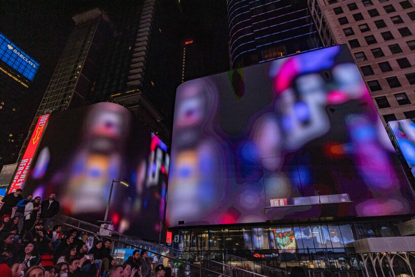 Lifeworld d'Olafur Eliasson à Times Square, New York