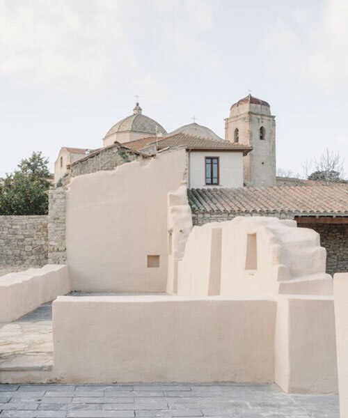 martino picchedda transforms historic sardinian residence into public exhibition space