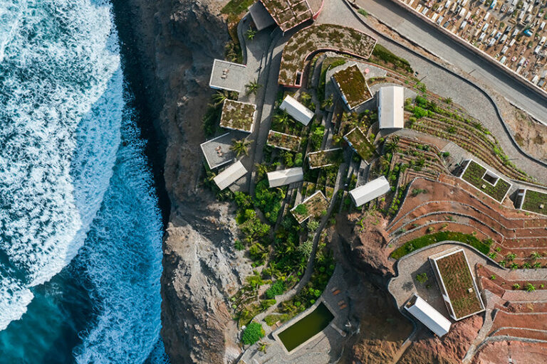 cabo verde island dotted with 'eco village' by ramoscastellano arquitectos