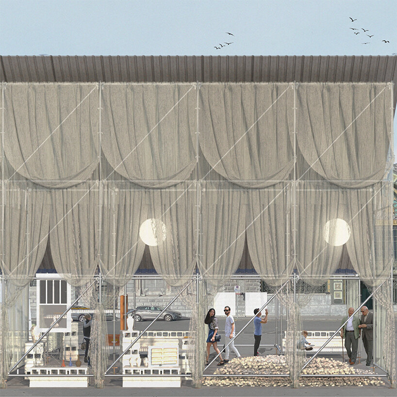 5th mugak/ biennial erects three architectural installations in squares of basque country