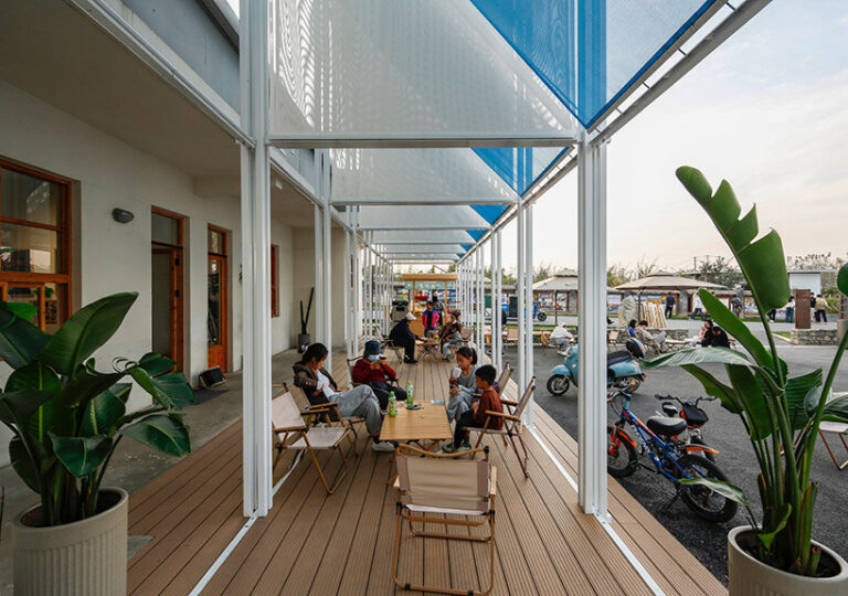 modular renovation by people's architecture office meets rural heritage