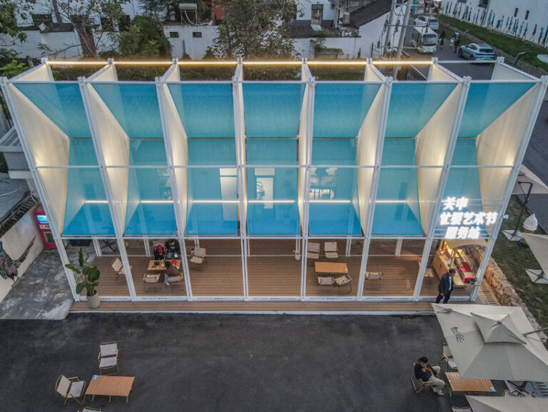 modular renovation by people's architecture office meets rural heritage
