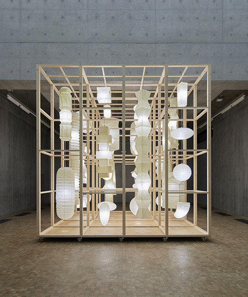 danh vo in situ: modular installation spotlights noguchi's akari light sculptures at M+ museum