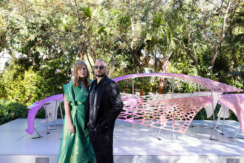 interview-lexus-crafting-plastics-bioplastic-3D-printed-car-miami-art-design-week-2024-designboom-00 crafting plastics 3D prints lexus car as bio-based installation in miami