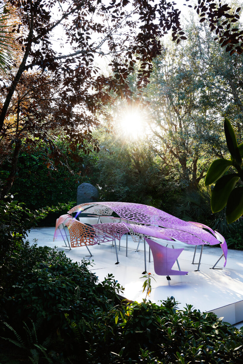 interview-lexus-crafting-plastics-bioplastic-3D-printed-car-miami-art-design-week-2024-designboom-05 crafting plastics 3D prints lexus car as bio-based installation in miami