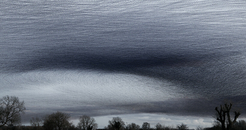 photography series by kathryn cooper⁢ maps aerial choreography of starling ⁤murmurations