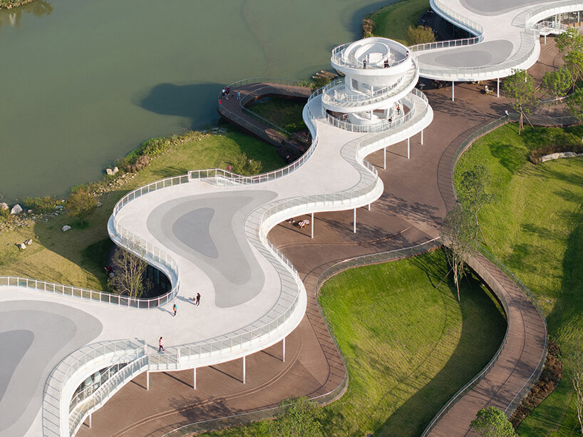 lujiatan wetland MUDA-architects