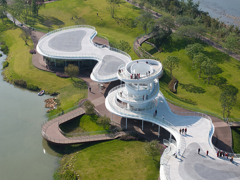 lujiatan wetland MUDA-architects