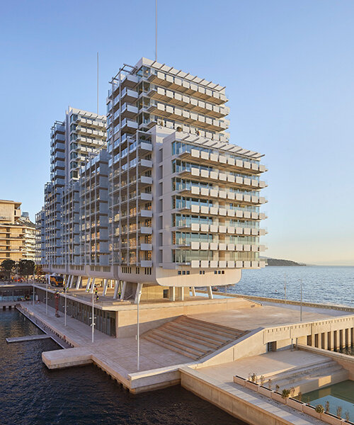 a precedent for building on water: mareterra eco-district completes in monaco