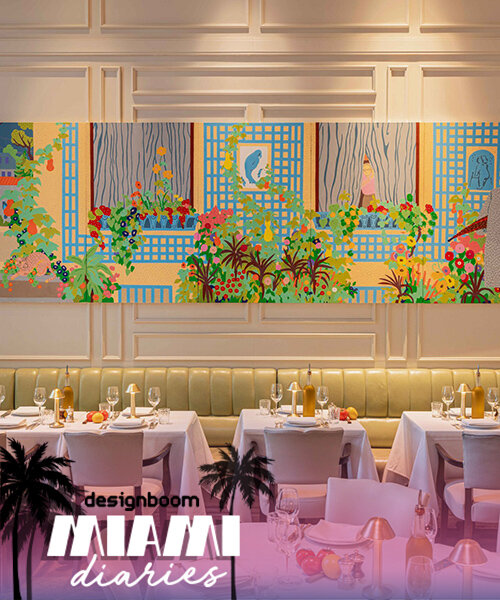 parsian artist michal korman brings mediterranean memories to miami's LPM restaurant