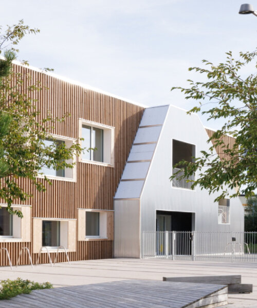 MADE's timber kindergarten in latvia is the baltic states’ first public passive house building