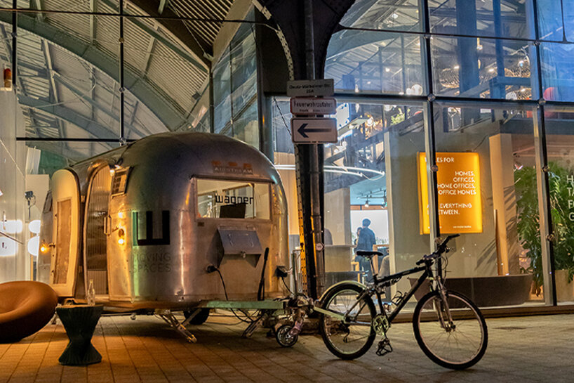 wagner transforms airstream trailer into mobile working space, touring germany in 2025