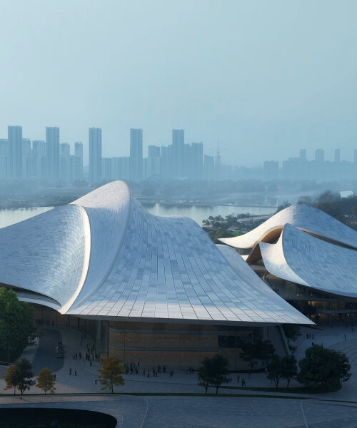 zaha hadid architects to design zhejiang‘s cao'e river culture and art center in shaoxing, china