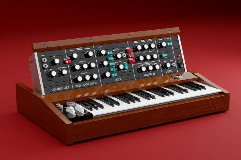 Lego Minimoog Analog Synthesizer