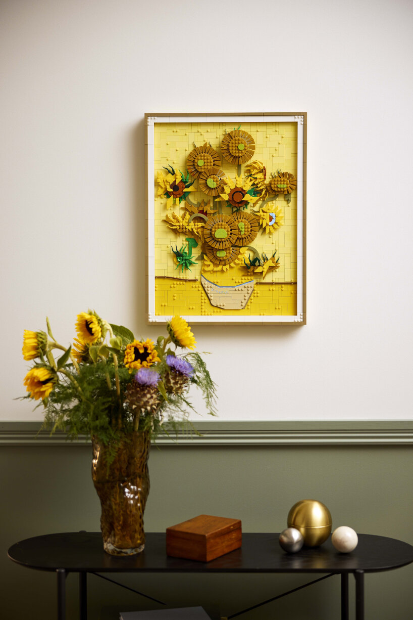 Lego Van Gogh Sunflowers