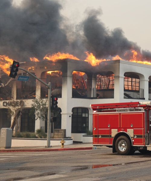 eames house, getty villa and richard neutra case study home at risk amid los angeles wildfires