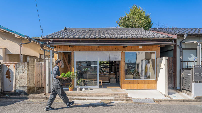 wooden japanese house turns into traditional greengrocer store in kiryu