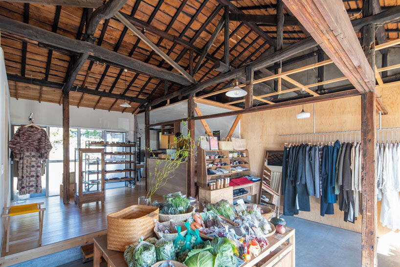 wooden japanese house turns into traditional greengrocer store in kiryu