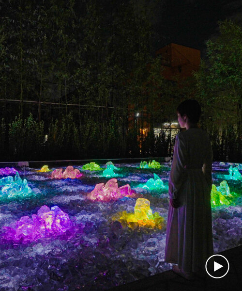 teamLab channels wind, rain, and sun for luminous installations in japan