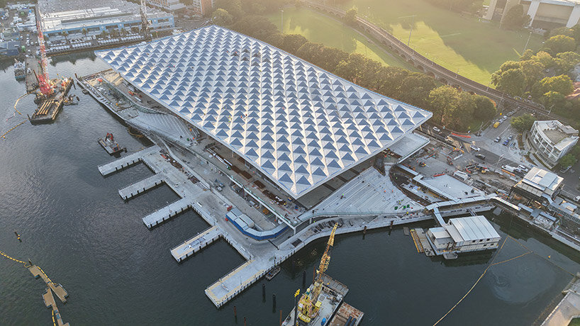 3XN Architects melengkapi Rekor Atap Pasar Ikan Sydney Baru