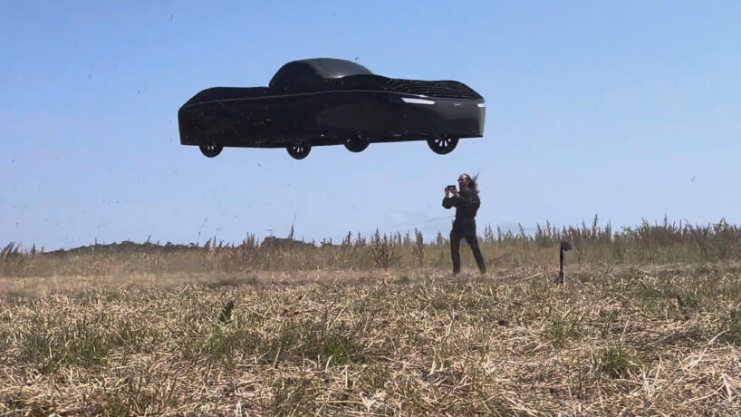 alef aeronautics' drivable flying car takes flight for the first time