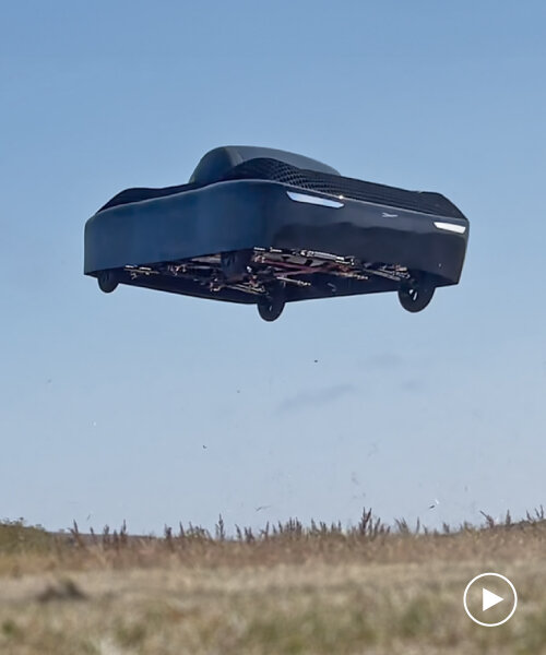 alef aeronautics’ drivable flying car takes flight for the first time