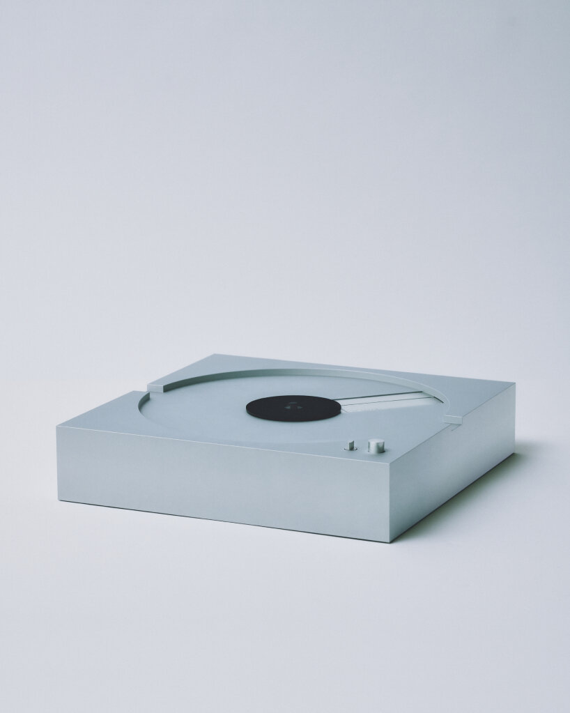 Rekaman Vinyl Turntable Aluminium